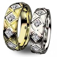 Обручальное кольцо WED-1008 | WED-1008-З2309