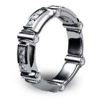 Обручальное кольцо WED-1015-З2317