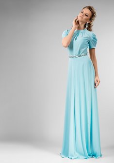 Арт. Вечернее платье с рукавом-Я22126