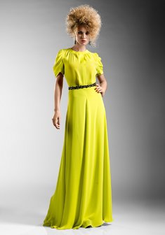 Арт. Вечернее платье с рукавами-Я22129