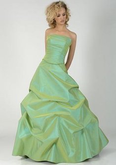 Вечернее платье P22417. С пышной юбкой, длинное без шлейфа.