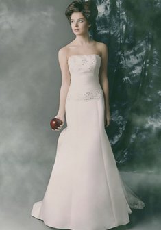 Свадебное платье S22706. Силуэт Русалка (Рыбка), длинное со шлейфом.