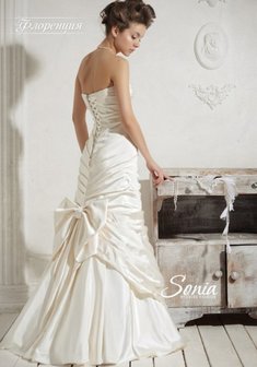 Свадебное платье Флоренция-M24208. Силуэт Русалка (Рыбка), длинное со шлейфом.