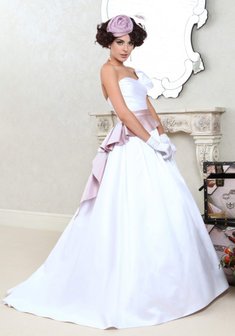 Свадебное платье Одри-L30250. С пышной юбкой, длинное со шлейфом.