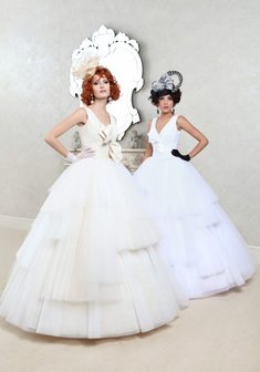 Свадебное платье Ядвига-L30262. С пышной юбкой, длинное без шлейфа.