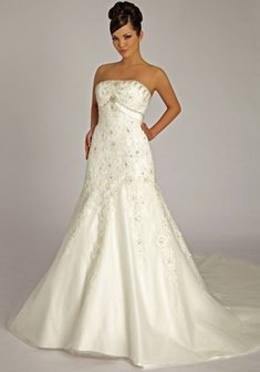 Свадебное платье 70021-L30263. Силуэт Русалка (Рыбка), длинное со шлейфом.