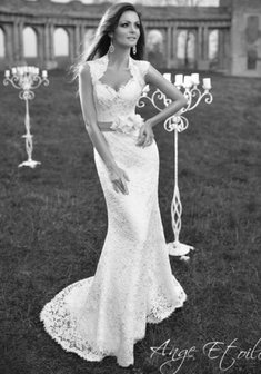 Свадебное платье ИНГРИД-B38379. Силуэт Русалка (Рыбка), длинное со шлейфом.