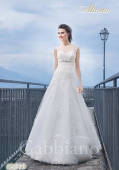 Свадебное платье Мими-G53995. А-силуэт, длинное со шлейфом.
