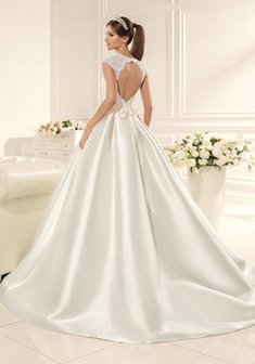 Свадебное платье ALVENA-B55888. С пышной юбкой, длинное со шлейфом.