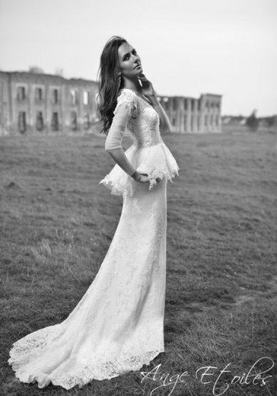 Свадебное платье РАВИОЛ-B38378 - Свадебный салон BARSELONA