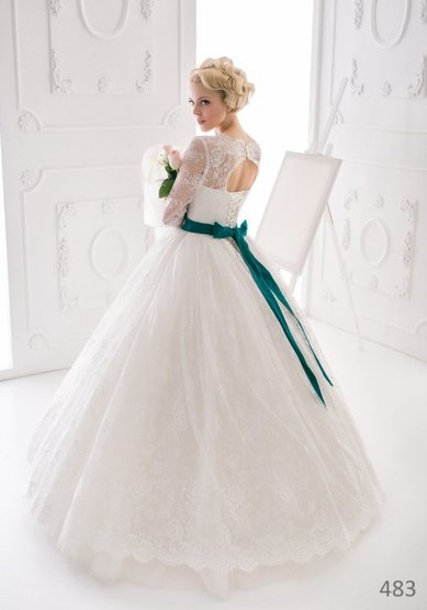 Свадебное платье Pearl - 483-B39559 - Свадебный салон BARSELONA