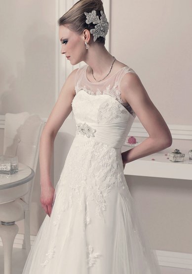 Свадебное платье Виола-B42645 - Свадебный салон BARSONINI