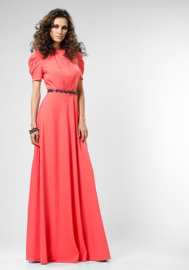 Вечернее платье Вечернее платье с рукавами-Я22129 - Салон свадебной и вечерней моды Я - Невеста!...