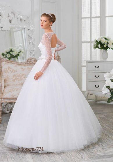 Свадебное платье 731-Я42691 - Салон свадебной и вечерней моды Я - Невеста!