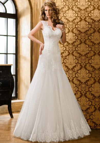 Свадебное платье Нефрит-V38790 - Свадебный салон VissOn