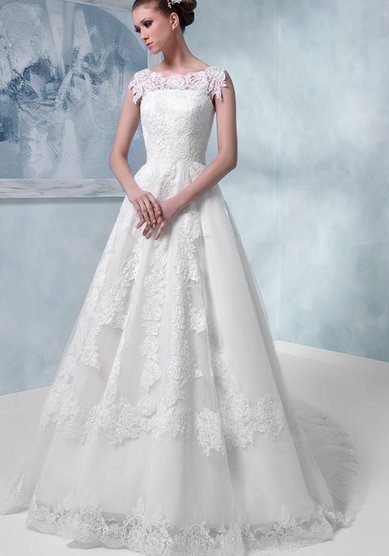 Свадебное платье Джина-B42653 - Свадебный салон BARSONINI