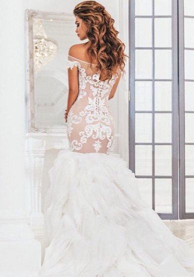 Свадебное платье V47684 - Свадебный салон VissOn