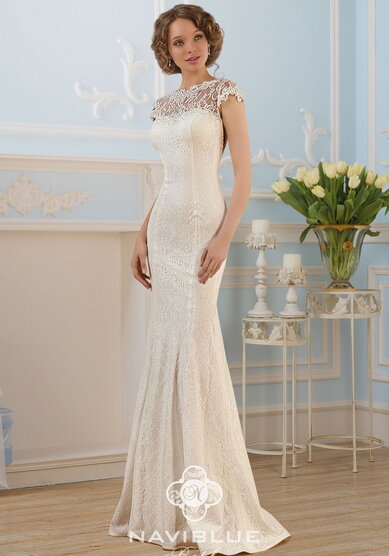 Свадебное платье Лара-B49175 - Свадебный салон BARSONINI