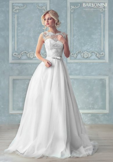 Свадебное платье Мила-B49178 - Свадебный салон BARSONINI