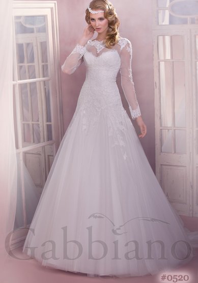 Свадебное платье Тринити-G54016 - Свадебный салон Gabbiano