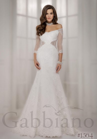 Свадебное платье Беренис-G54022 - Свадебный салон Gabbiano