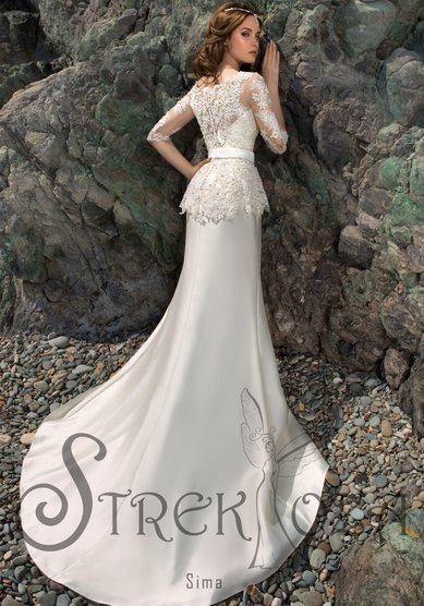 Свадебное платье СИМА-B55449 - Свадебный салон BARSELONA