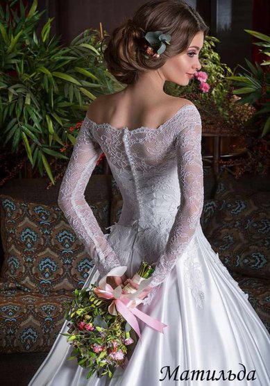 Свадебное платье Матильда-B55598 - Свадебный салон BARSONINI