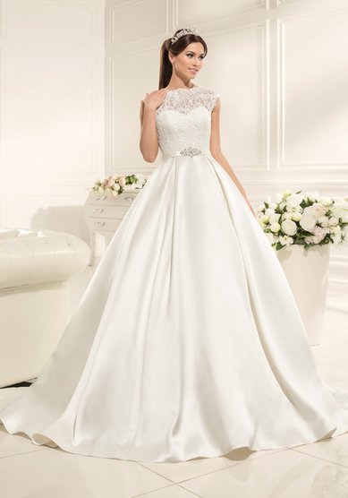 Свадебное платье ALVENA-B55888 - Свадебный салон BARSELONA