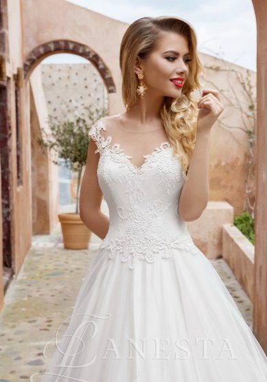 Свадебное платье ДОЛЬЧЕ ВИТА-B57796 - Свадебный салон BARSELONA