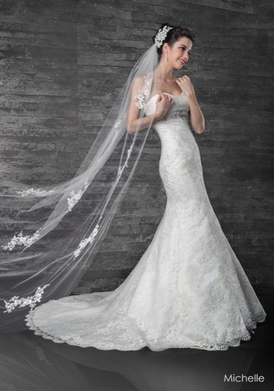 Свадебное платье Мишель-Я58556 - Салон свадебной и вечерней моды Я - Невеста!