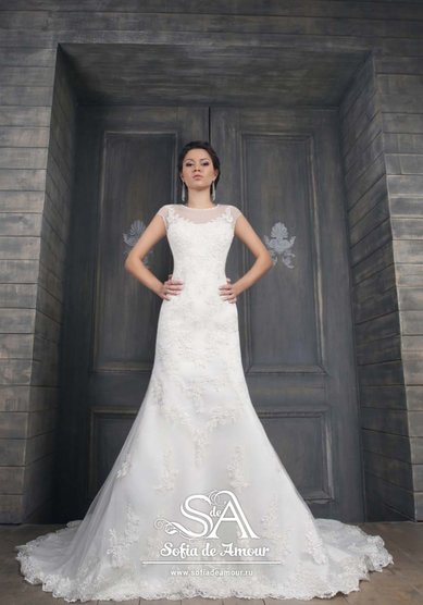 Свадебное платье SELIA-B61018 - Свадебный салон BARSELONA