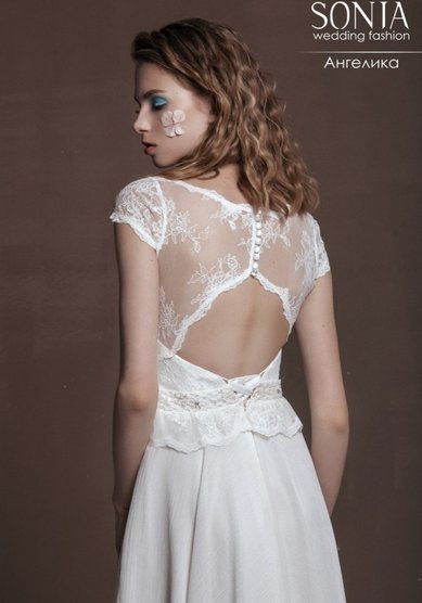 Свадебное платье Ангелина-M65953 - Свадебный салон MARIAGE (Марьяж)
