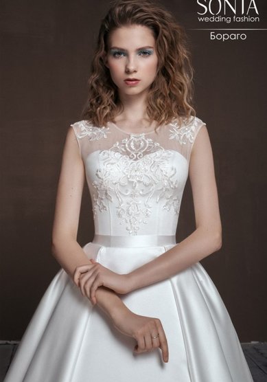 Свадебное платье Бораго-M65955 - Свадебный салон MARIAGE (Марьяж)