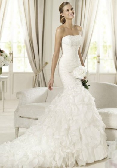 Свадебное платье DAVINIA-M24181 - Свадебный салон MARIAGE (Марьяж)