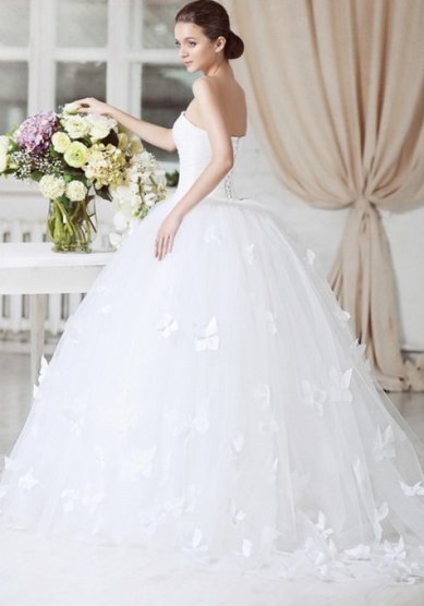 Свадебное платье Экзотика-M24203 - Свадебный салон MARIAGE (Марьяж)