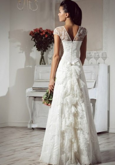 Свадебное платье Кальвадос-M24204 - Свадебный салон MARIAGE (Марьяж)