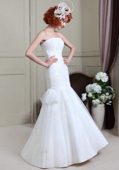 Свадебное платье Шанталь-L30257 - Свадебный дом La Famillia