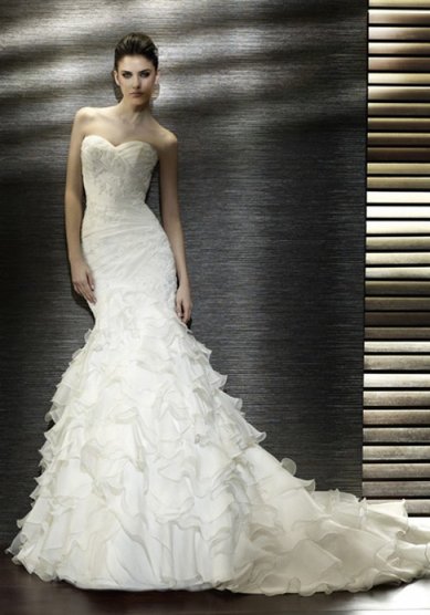 Свадебное платье Eresma-L30279 - Свадебный дом La Famillia