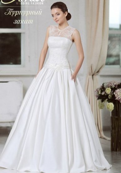 Свадебное платье Пурпурный закат-M33425 - Свадебный салон MARIAGE (Марьяж)