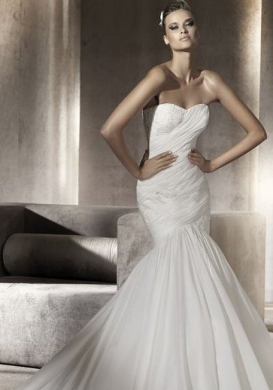 Свадебное платье PASCUA-M35019 - Свадебный салон MARIAGE (Марьяж)