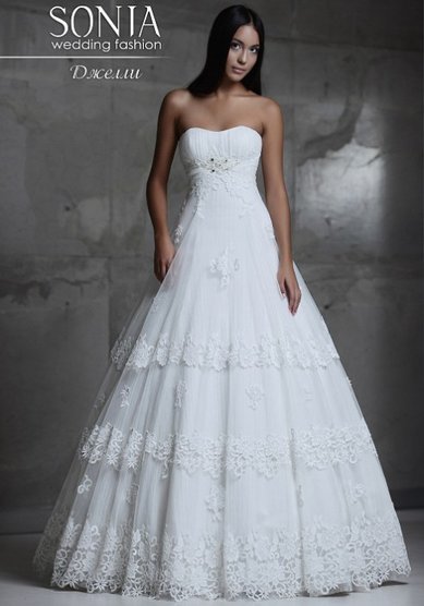 Свадебное платье Джели-M36152 - Свадебный салон MARIAGE (Марьяж)
