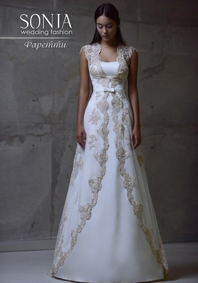 Свадебное платье Фаретти-M36232 - Свадебный салон MARIAGE (Марьяж)