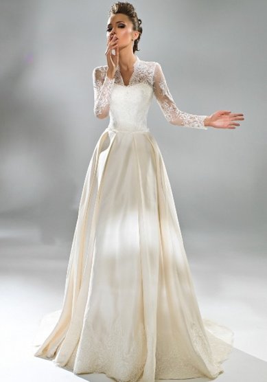 Свадебное платье Лондон-V36560 - Свадебный салон VissOn