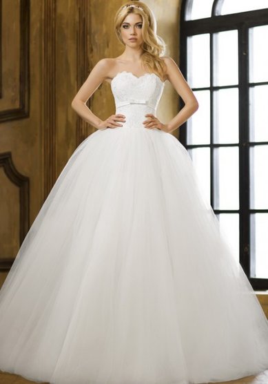 Свадебное платье Аммолизт-V38850 - Свадебный салон VissOn