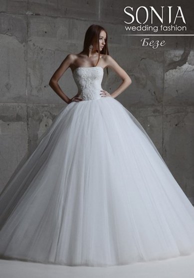 Свадебное платье Безе-M39376 - Свадебный салон MARIAGE (Марьяж)