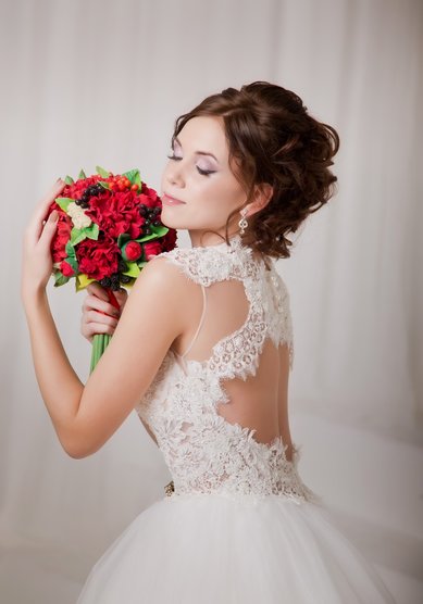 Свадебное платье АРМОНИЯ (пышное)-B42501 - Свадебный салон BARSELONA