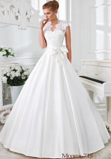 Свадебное платье 715-Я42686 - Салон свадебной и вечерней моды Я - Невеста!
