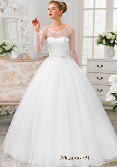 Свадебное платье 731-Я42691 - Салон свадебной и вечерней моды Я - Невеста!