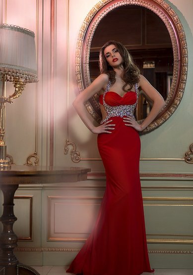 Вечернее платье 881-35618-B43419 - Свадебный салон BARSONINI