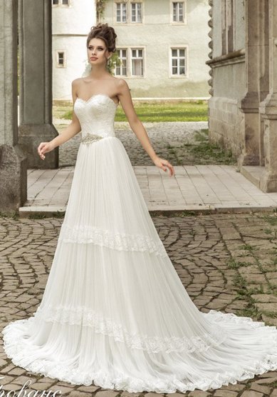 Свадебное платье Прованс-V43935 - Свадебный салон VissOn